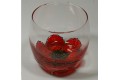 Verre à whisky coquelicots personnalisable